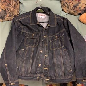 Wrangler rugged wear jean jacket.